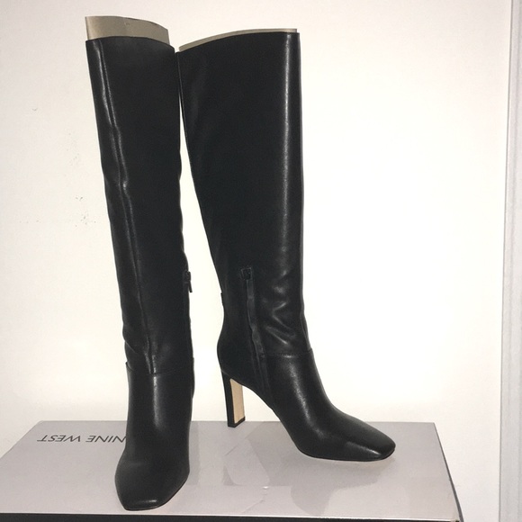 Nine West Shoes - New Women’s Nine West 3.5” Leather Dress Boots 10M